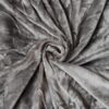 Mikroplyšové prostěradlo 90 x 200 cm – tmavě šedá