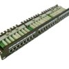 Patch panel LEXI-Net FTP cat.5e 24p. 1U Black