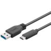 Kabel USB 3.1 konektor C/male – USB 3.0 konektor A/male ,0,5m