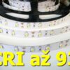 LED pásek TLE SMD 2835 60LED/m, 5m, teplá bílá, IP20, 12V,  CRI 90