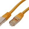 Patch kabel FTP Cat 6, 5m – žlutý