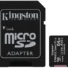 Paměťová karta Kingston Canvas Select Plus  A1 64GB microSDXC, Class 10, 100MB/s, s adaptérem