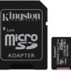 Paměťová karta Kingston Canvas Select Plus  A1 256GB microSDXC, Class 10, 100R/85W s adaptérem