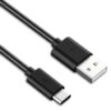 Kabel PremiumCord USB 3.1 C/M – USB 2.0 A/M rychlé nabíjení 3A, 10cm, černý