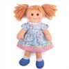 Panenka Bigjigs Toys látková Olivia 34 cm