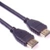 Kabel HDMI 2.1 High Speed + Ethernet 8K@60Hz,zlacené konektory, 0,5 m