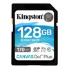 Paměťová karta Kingston SDXC U3 V30 128 GB, 170/90 MB/s