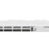 Switch Mikrotik CRS317-1G-16S+RM 800MHz CPU, 1GB, 1xGLAN, 16xSFP+cage, ROS L5, Dual PSU, rack