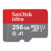 Paměťová karta Sandisk Ultra microSDXC 256GB 150 MB/s  A1 Class 10 UHS-I, adapter