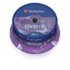 Médium Verbatim DVD+R 4,7GB 16x 25-cake