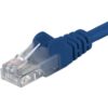 Patch kabel UTP Cat 6, 1m – modrý