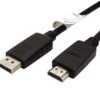 Kabel DisplayPort-HDMI M/M 1m