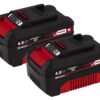 Baterie Einhell Power X-Change Twinpack 18V, 2 x 4Ah