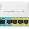 Router Mikrotik RB960PGS hEX PoE 800MHz CPU, 128MB RAM, 5xGLAN, USB, L4, PSU