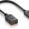 Adaptér Flexi HDMI Typ A samice – mini HDMI Typ C samec pro ohebné zapojení