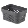 Box Curver Infinity Dots 1,4L šedý