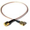 Pigtail R-SMA(M)/R-SMA(M), 30cm, RG178 pro UBNT anteny