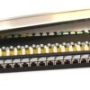 Patch panel LEXI-Net FTP cat6 24p. 1U, černý