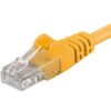 Patch kabel UTP Cat 6, 1m – žlutý