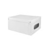 Box Compactor skládací úložný s víkem Smart 4, PVC – 50 x 40 x 25 cm, bílá