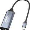 Kabel PremiumCord HDMI capture/grabber pro záznam Video/Audio signálu do počítače s konektorem USB3.0 typ C