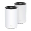 WiFi router TP-Link Deco PX50(2-pack) AX3000 + G15000, WiFi 6E, 1x 2.5GLAN, 2x GLAN / 574Mbps 2,4GHz/ 2402Mbps 5GHz