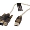 Redukce USB -></noscript> 1x sériový port RS232 (MD9) , 1,8m