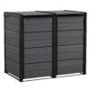 Zahradní box Keter Hide Away na popelnice 240 l šedý