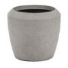 Květináč G21 Cement Round 33,5 x 33,5 x 30,5