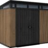 Zahradní domek Keter PENT Signature 9×7 Vertical hnědý, s podlahou