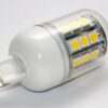Žárovka G21 LED G9-27SMD, 230V, 4W, 380lm, teplá bílá