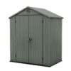Zahradní domek Keter Darwin 6 x 4 zelený, s podlahou