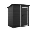 Zahradní domek Keter Essential 6 x 4 tmavě šedý / bílý, s podlahou