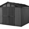Zahradní domek Keter Stronghold 10 x 15 šedý, s podlahou
