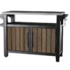 Grilovací stolek Keter UNITY XL 207 l Walnut